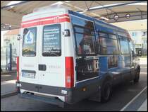 Iveco Daily der Stadtwerke Stralsund in Bergen am 25.06.2014