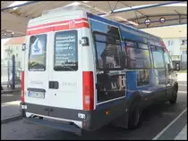 Iveco Daily der Stadtwerke Stralsund in Bergen am 25.06.2014