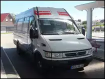 Iveco Daily der Stadtwerke Stralsund in Bergen am 25.06.2014