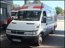 Iveco Daily der Stadtwerke Stralsund in Bergen am 25.06.2014