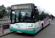 Dau Bus in Langenhagen Zentrum am 17.08.2013