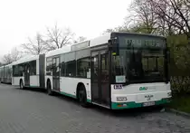 Dau Bus in Langenhagen Zentrum am 31.03.2014