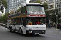 Panoramabus in Berlin, am 10.08.2016.