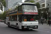 Panoramabus in Berlin, am 10.08.2016.