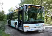 Ankunft am Pausenplatz als Linie 630 am 01.09.2013