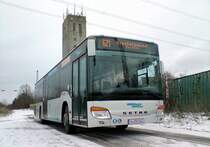 Pause am Bahnhof Burgwedel nach Linie 621 am 07.12.2013