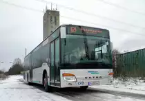 Pause am Bahnhof Burgwedel nach Linie 621 am 07.12.2013