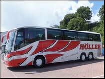 Scania Irizar von Höller-Reisen aus Deutschland im Stadthafen Sassnitz am 26.06.2014