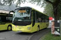 Der `Lwe´ am 23.08.08 vor dem Hauptbahnhof in Wrgl