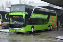 Am 23.01.2016 steht BL-746JZ am ZOB in Berlin. Aufgenommen wurde ein Setra S 431 DT.
