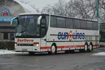 Am 23.01.2016 hat 631-KS-439 (Setra 317 HDH) sein Zwischenziel ZOB Berlin erreicht.
