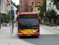 HSB Mercedes Benz Citaro 1 Wagen 38 am 22.08.16 in Hanau Freiheitsplatz