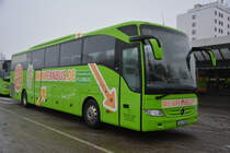 Am 23.01.2016 steht GS-P 550 am ZOB in Berlin. Aufgenommen wurde ein Mercedes Benz Tourismo.
