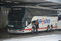 Am 23.01.2016 steht B 801 TUR am ZOB in Berlin. Aufgenommen wurde ein Beulas Glory.
