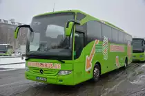 Am 23.01.2016 steht GS-P 550 am ZOB in Berlin. Aufgenommen wurde ein Mercedes Benz Tourismo.
