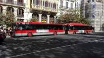 Iveco Urbanway 12 Nr.5347 und Castrosua City Versus CNG Nr.9419, EMT Valencia, 23.08.2016