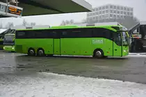 Dieser Mercedes Benz Tourismo verlässt am 23.01.2016 den ZOB in Berlin.
