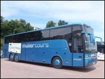 Van Hool T916 von MüllerTours aus Deutschland im Stadthafen Sassnitz am 27.06.2014