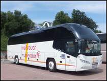 Neoplan Citylner von Weihrauch-Uhlendorff aus Deutschland im Stadthafen Sassnitz am 27.06.2014