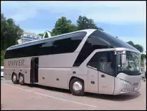 Neoplan Starliner von Univers aus Deutschland im Stadthafen Sassnitz am 27.06.2014