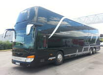 Setra 431 DT Incognitotour, aire de repos de La Côte, été 2015