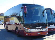 Setra 511 HD n° Marti, Kallnach printemps 2016