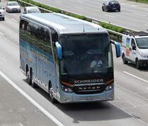 Setra 516 HDH Schneider Langendorf, près de Berne printemps 2016