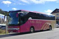 Setra S 415 GT-HD  Vilà Betriu , bei Cortina d'Ampezzo (Dolomiten) 05.09.2016