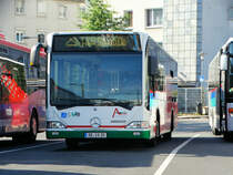 Stadtwerke Aschaffenburg Mercedes Benz Citaro 1 Wagen 155 am 22.09.16 am Hauptbahnhof