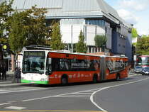 Stadtwerke Aschaffenburg Mercedes Benz Citaro 1 G Wagen 149 am 22.09.16 an der Stadthalle