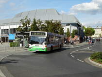 Stadtwerke Aschaffenburg Mercedes Benz O405N Wagen 139 am 22.09.16 an der Stadthalle
