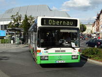 Stadtwerke Aschaffenburg Mercedes Benz O405N Wagen 139 am 22.09.16 an der Stadthalle