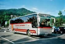Aus England: Elcock, Telford YJ06 GNP Volvo/Van Hool am 28. Juli 2008 Thun, Seestrasse