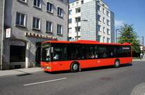 Bus Aschaffenburg / Verkehrsgemeinschaft am Bayerischen Untermain (VAB): Setra S 315 NF der Verkehrsgesellschaft mbH Untermain (VU) / Untermainbus, aufgenommen im September 2016 in der Nähe vom Hauptbahnhof in Aschaffenburg.