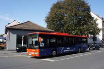 Bus Aschaffenburg / Verkehrsgemeinschaft am Bayerischen Untermain (VAB): Setra S 315 NF der Verkehrsgesellschaft mbH Untermain (VU) / Untermainbus, aufgenommen im September 2016 in der Nähe vom Hauptbahnhof in Aschaffenburg.