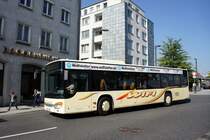 Bus Aschaffenburg / Verkehrsgemeinschaft am Bayerischen Untermain (VAB): Setra S 415 NF der WIFI Bustouristik (Wiessmann & Fischer KG), aufgenommen im September 2016 in der Nähe vom Hauptbahnhof in Aschaffenburg.