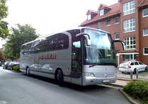 Mercedes Travego zu Besuch aus Polen aufgenommen in Mellendorf am 21.05.2015