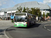 Stadtwerke Aschaffenburg Mercedes Benz O405N Wagen 141 am 22.09.16 an der Stadthalle