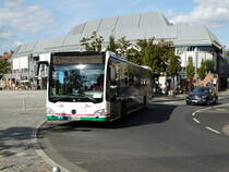 Stadtwerke Aschaffenburg Mercedes Benz Citaro 2 Wagen 183 am 22.09.16 an der Stadthalle