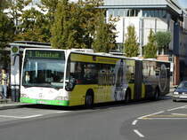 Stadtwerke Aschaffenburg Mercedes Benz Citaro 1 G Wagen 147 am 22.09.16 an der Stadthalle