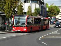 DB Untermainbus Mercedes Benz Citaro 2 G am 22.09.16 in Aschaffenburg Stadthalle