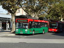 Stadtwerke Aschaffenburg Mercedes Benz O405N Wagen 138 am 22.09.16 am Hbf