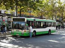 Stadtwerke Aschaffenburg Mercedes Benz O405N Wagen 144 am 22.09.16 am Hbf
