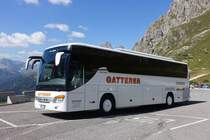 Setra S 415 GT-HD  Gatterer , Pordoijoch/Dolomiten 08.09.2016