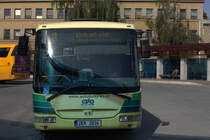 Bus der Linie 3 in Cheb. 24.09.2016 14:17 Uhr.