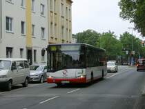Solaris Urbino12,Wagen 0467,Linie 365 aus Wattenscheid-Real Markt
Durchfahrt An der Landwehr,Ziel Bochum Hbf.(27.08.2008)