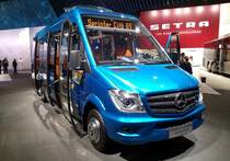 IAA 2016 in Hannover. Zu sehen hier der Mercedes Sprinter City 65. Aufnahme vom 25.09.2016