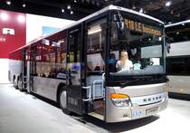 IAA 2016 in Hannover. Zu sehen hier der Setra 418 LE Business. Aufnahme vom 25.09.2016