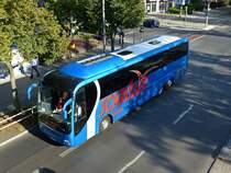 ''Schröder Reisedienst'' mit einem MAN Lion's Coach Supreme in Berlin im Aug. 2016.