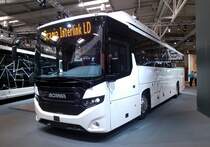 IAA 2016 in Hannover. Zu sehen hier der Scania Interlink LD. Aufnahme vom 25.09.2016